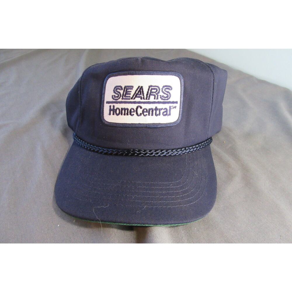 Sears Home Center Blue Snap Back Baseball Hat/Cap